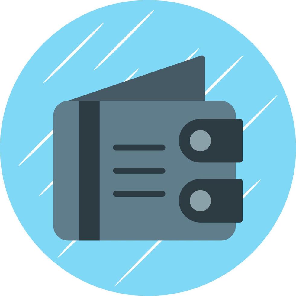 Wallet Vector Icon Design