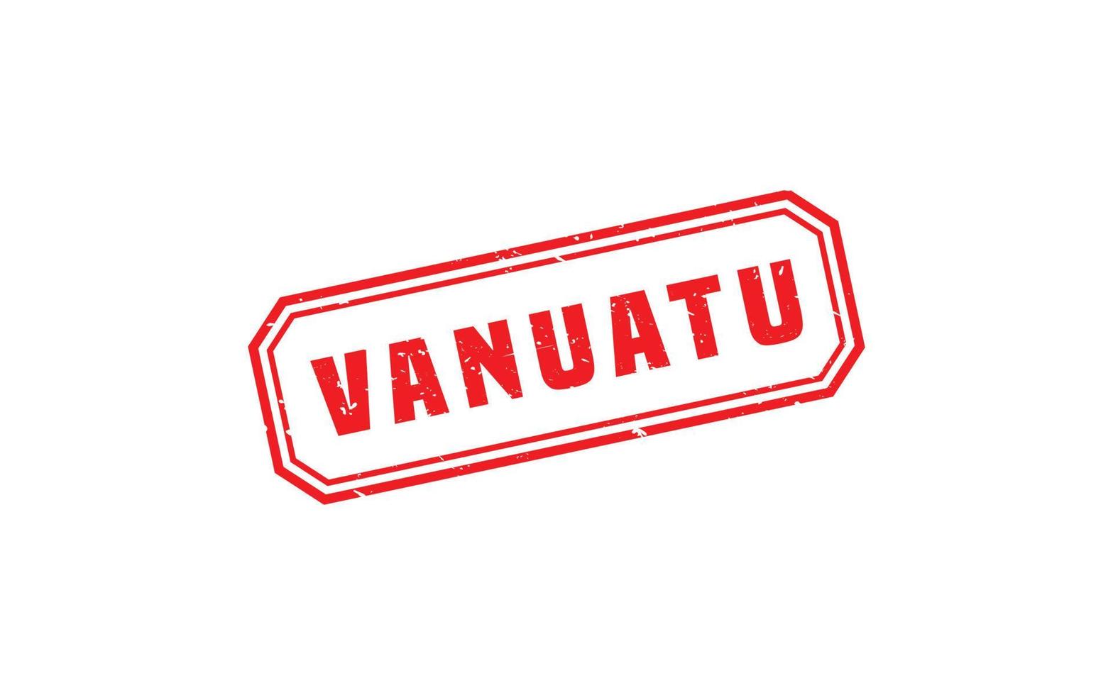 vanuatu sello caucho con grunge estilo en blanco antecedentes vector