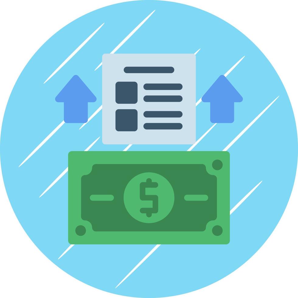 Invoice Factoring Vector Icon Design