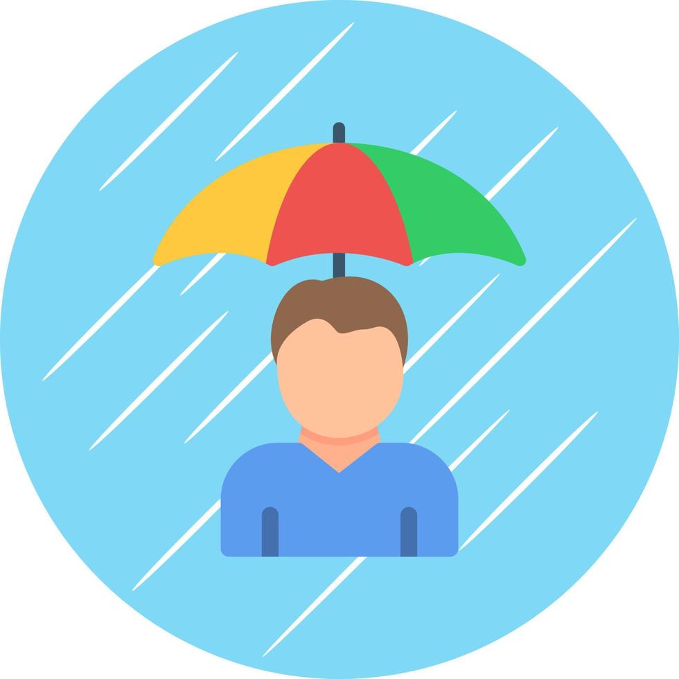 Individual Insurance Vector Icon Design