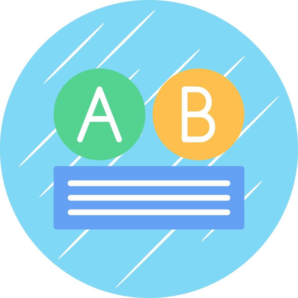 Ab Testing Vector Icon Design