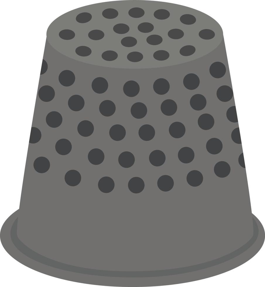 Illustration thimble icon vector
