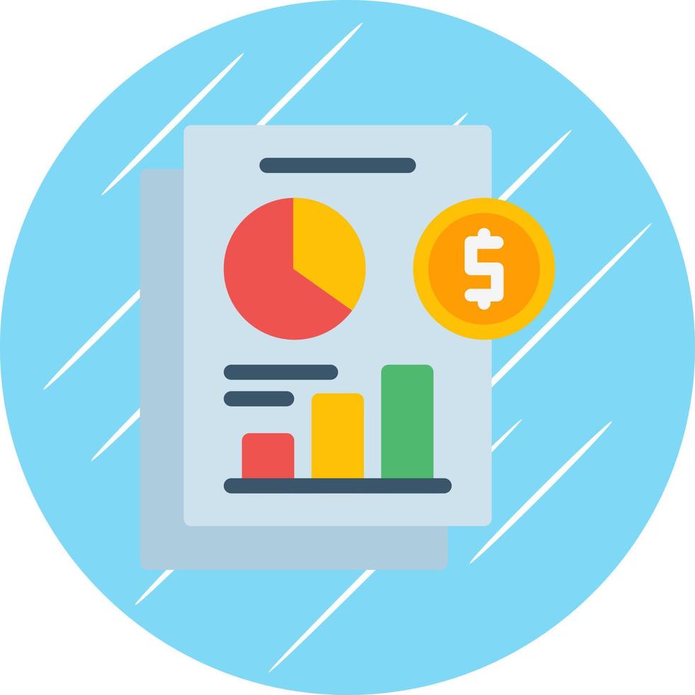 Financial Statements Vector Icon Design