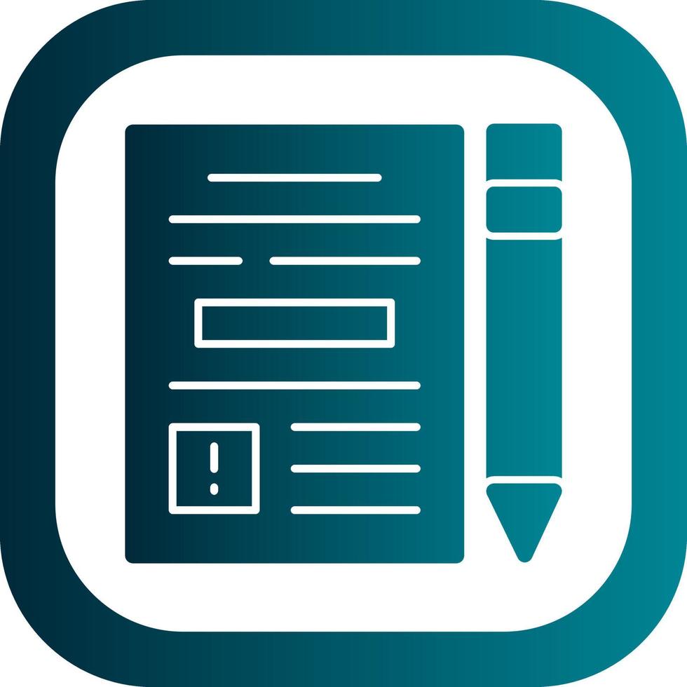 Complaint Vector Icon Design