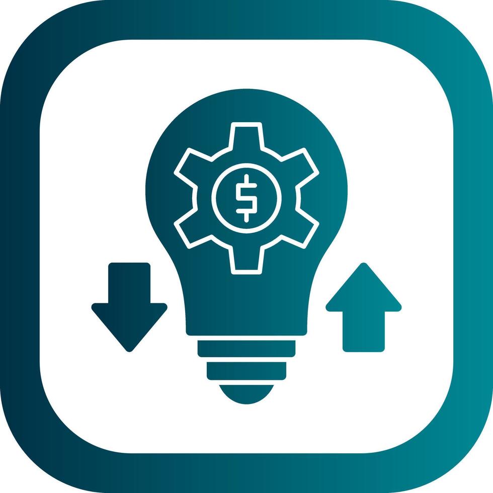 Project Revenue Vector Icon Design