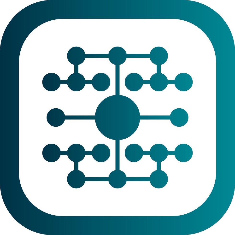 Concept Map Vector Icon Design