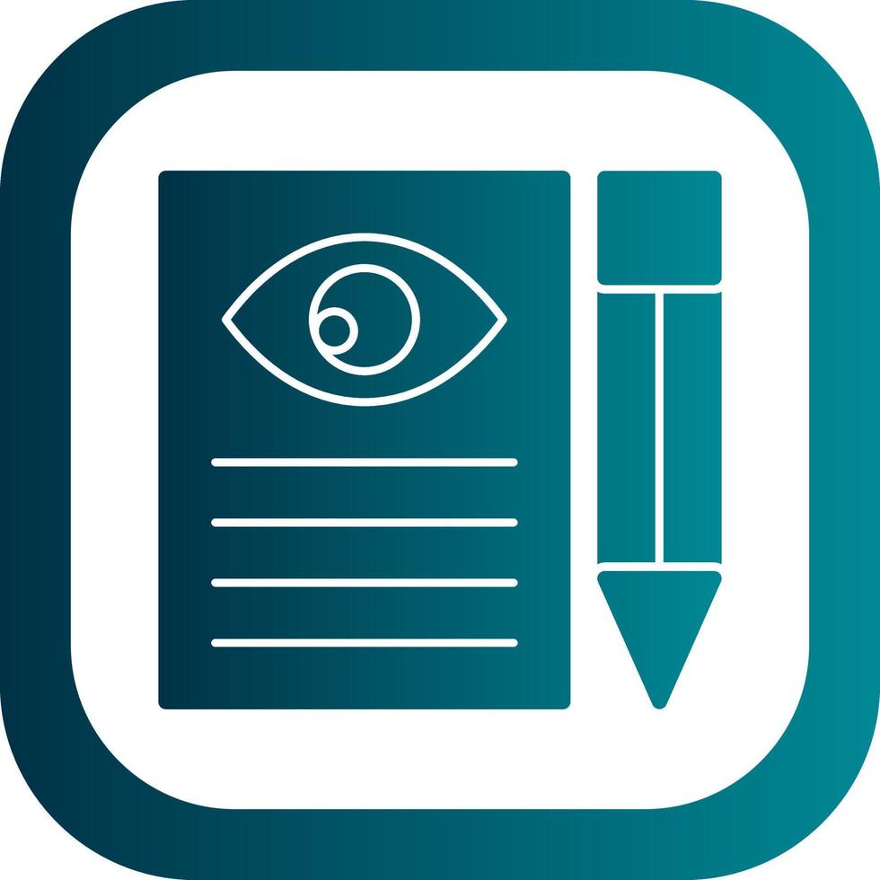 Vision Vector Icon Design