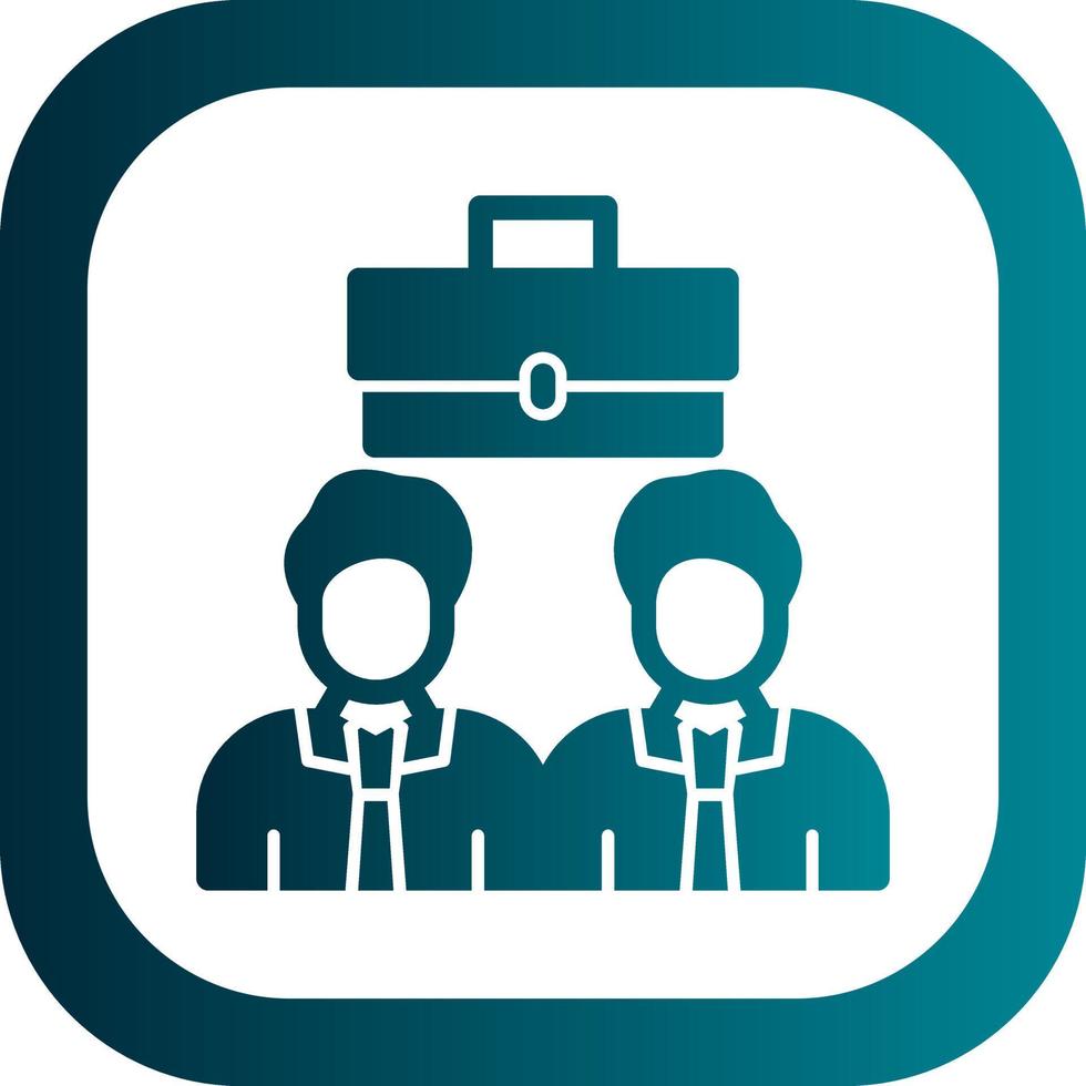 Business Team Vector Icon Design