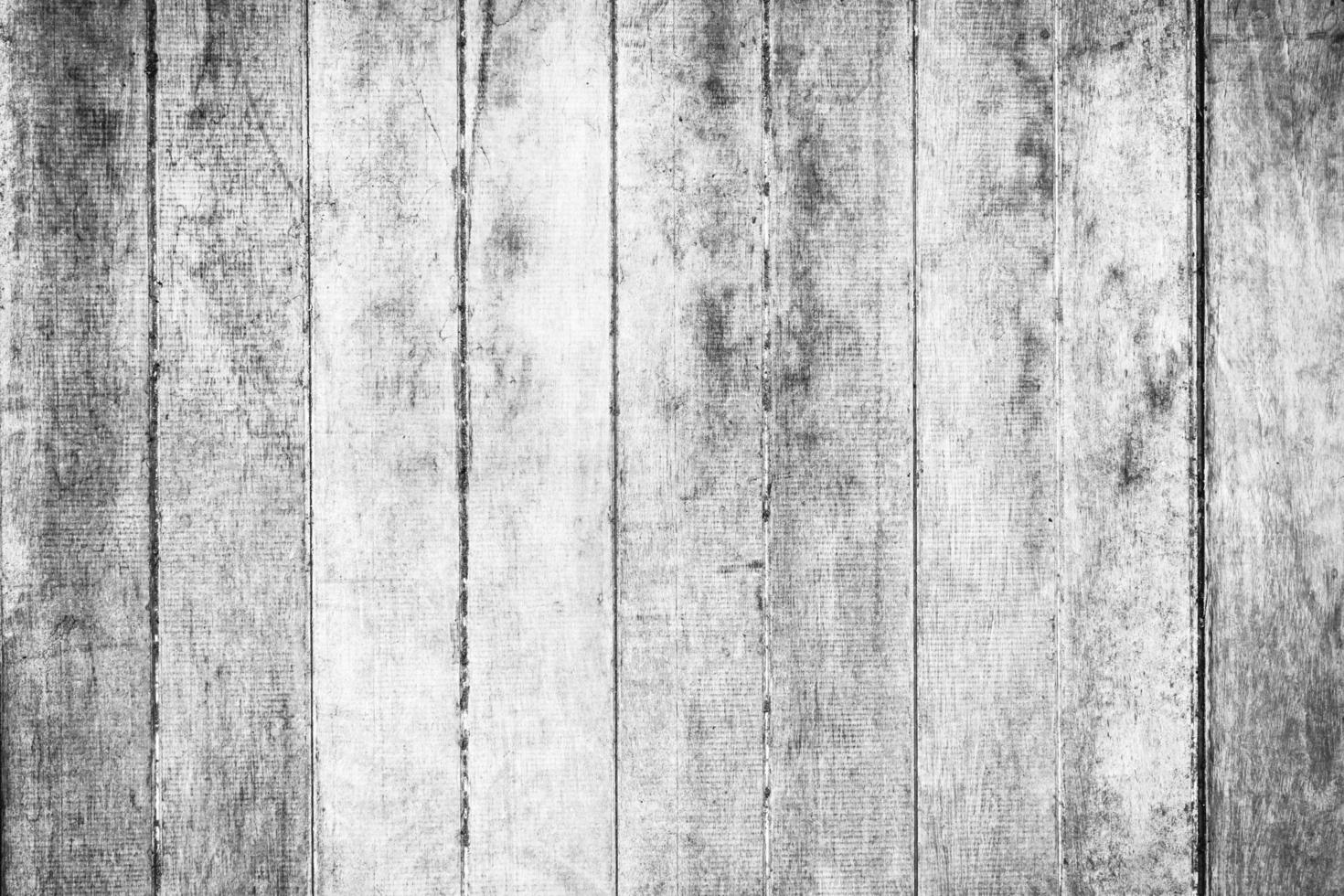 Wooden wall texture in black and white rustic background. photo