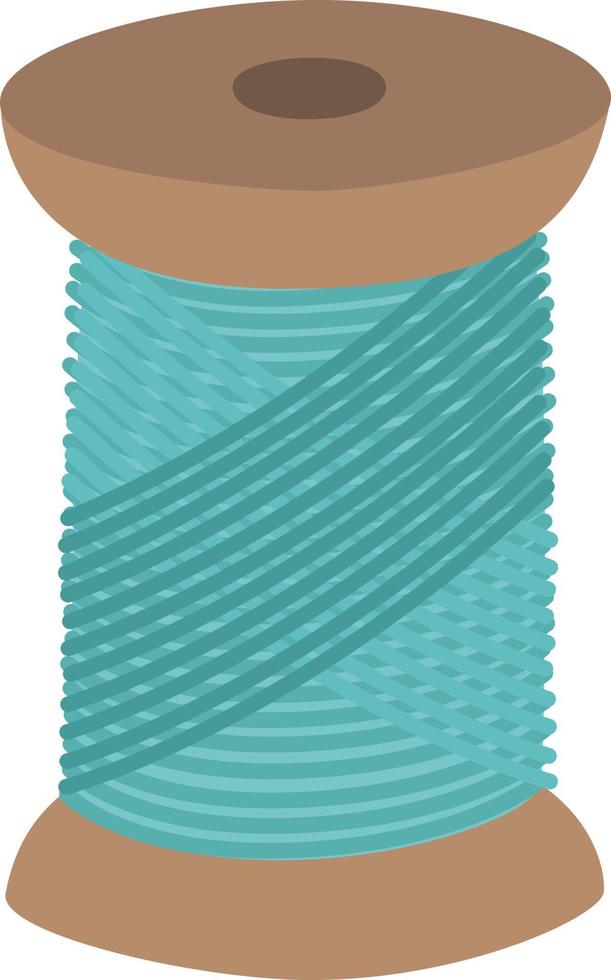 colored bobbin thread vector