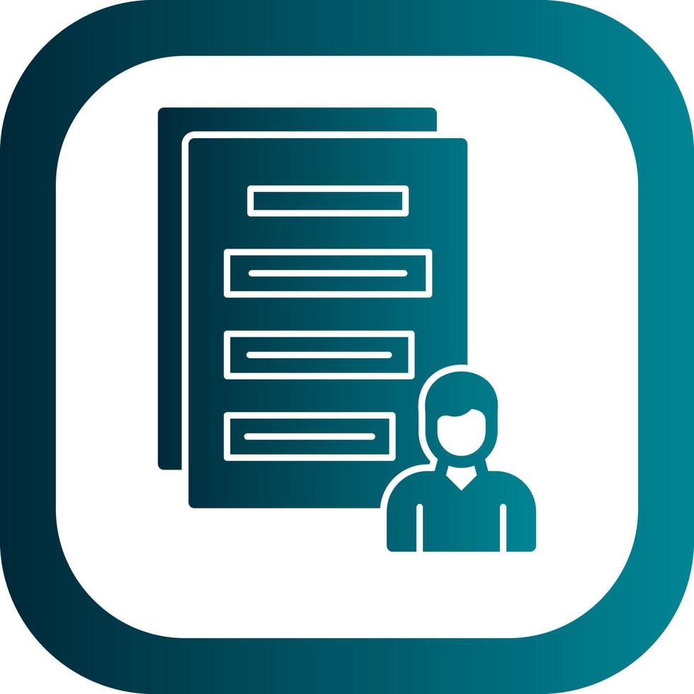 User Scenarios Vector Icon Design