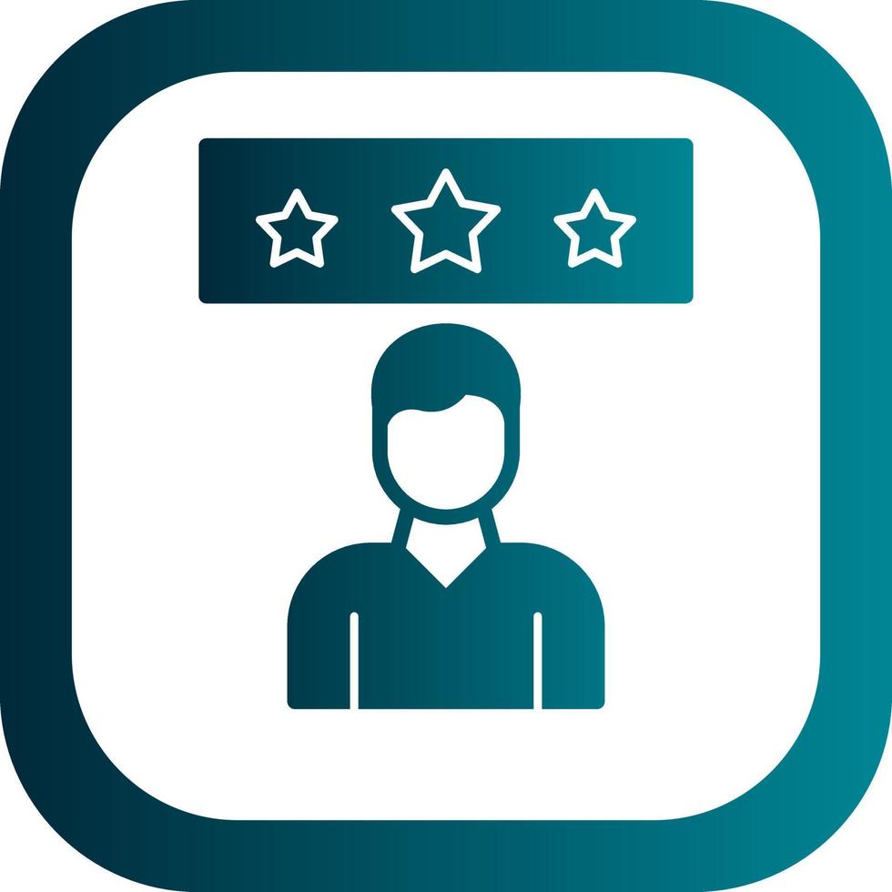 Customer Experience Vector Icon Design