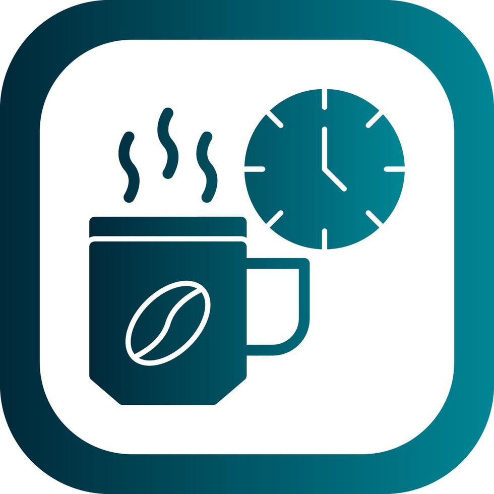 Coffee Break Vector Icon Design