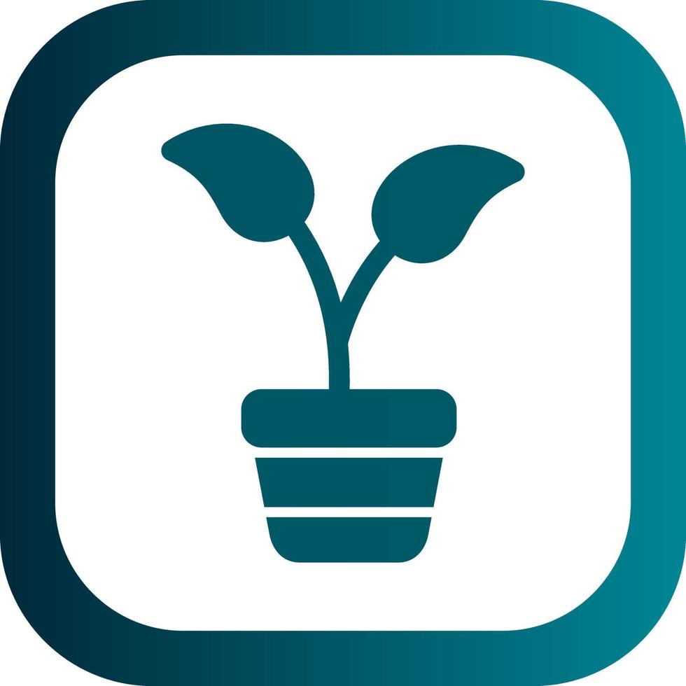 diseño de icono de vector de planta