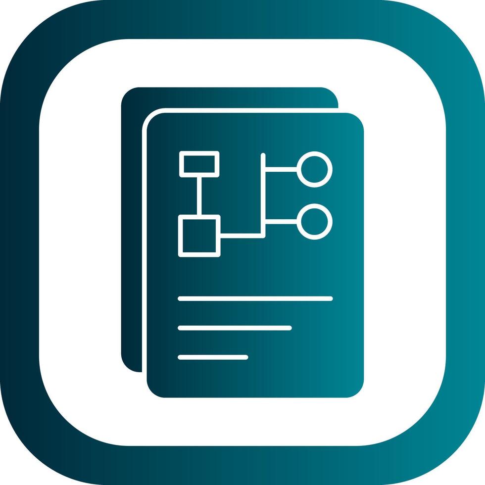 Workflow Vector Icon Design