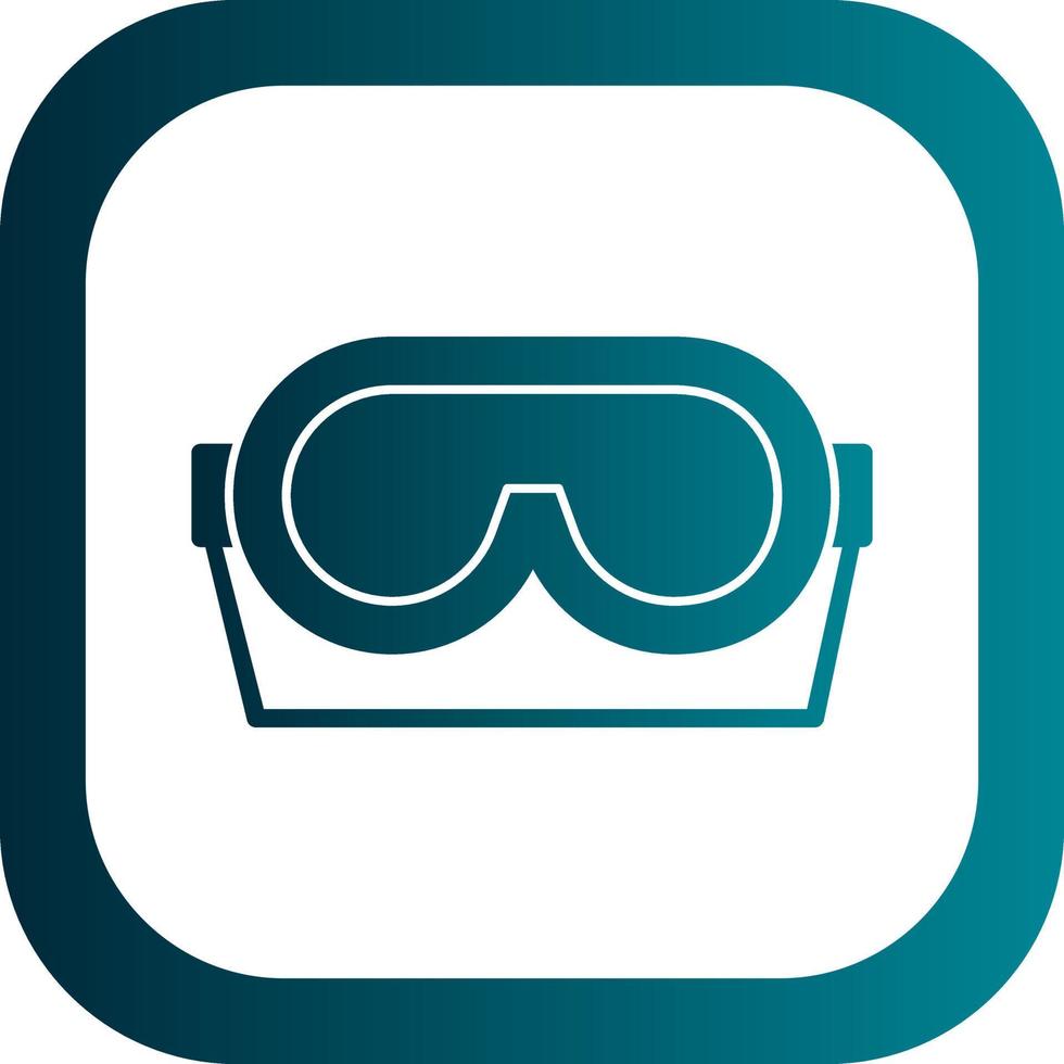 Goggles Vector Icon Design