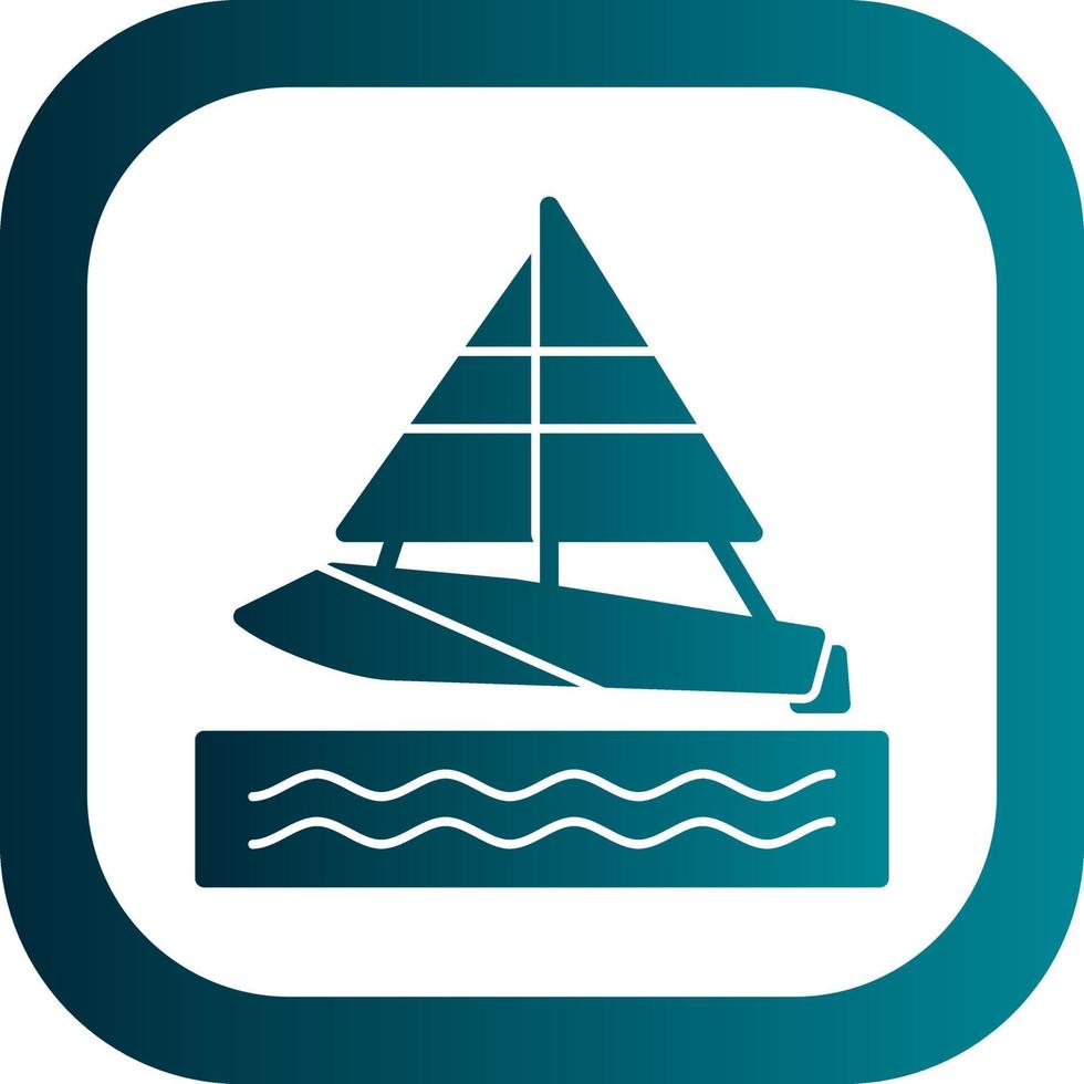 Monsoon Cup Vector Icon Design