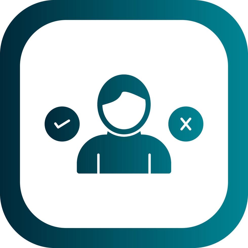 Decision Making Vector Icon Design