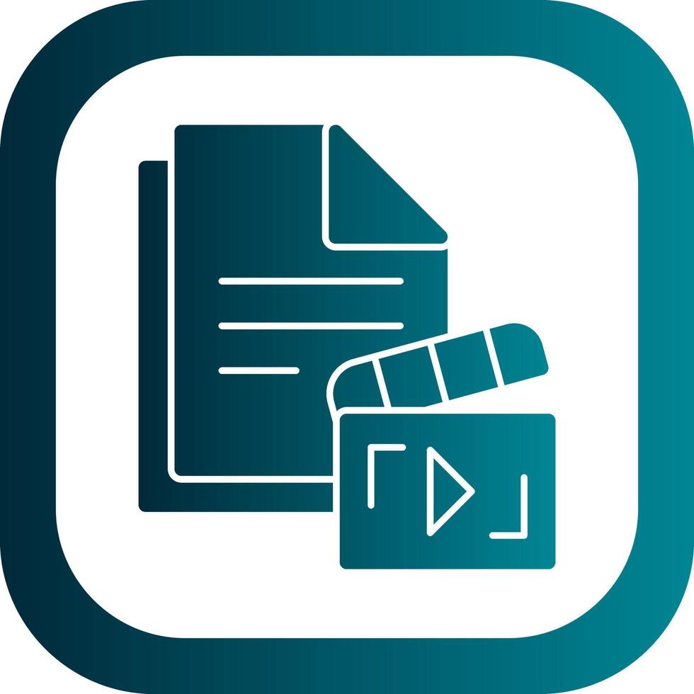 Scenario Vector Icon Design