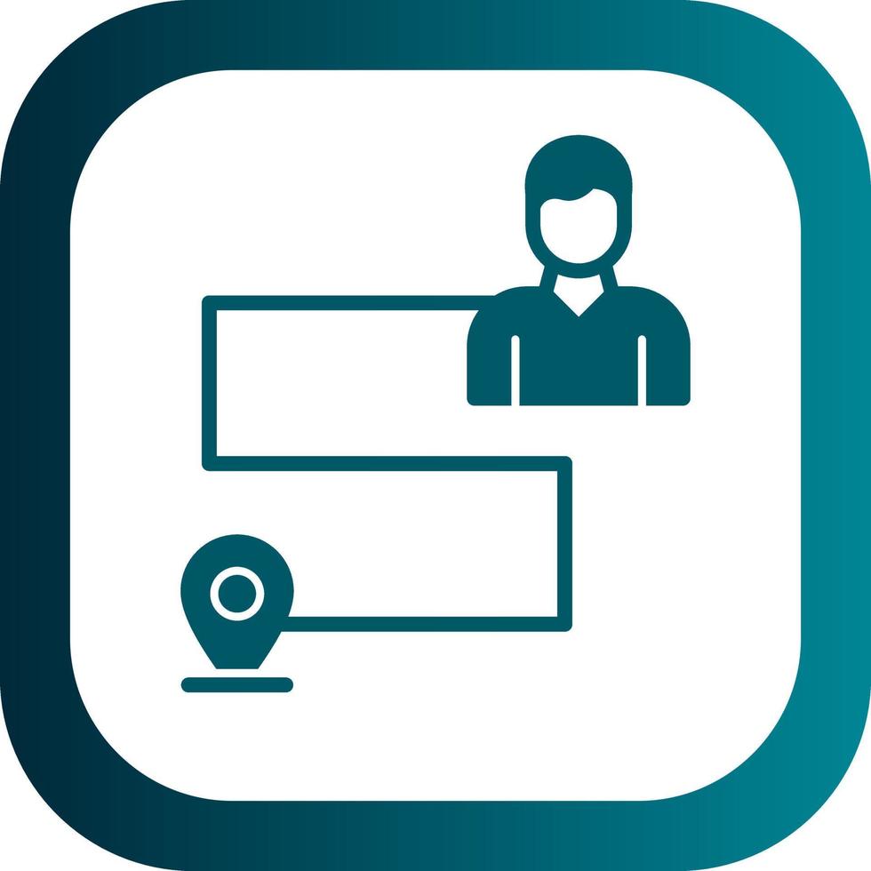 Customer Journey Map Vector Icon Design