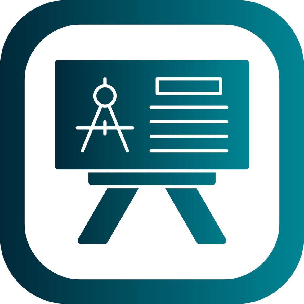 Drawing Compass Vector Icon Design