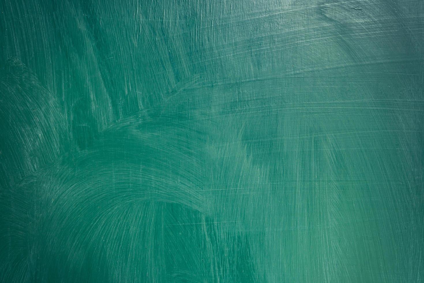 close up of an empty school green chalkboard photo