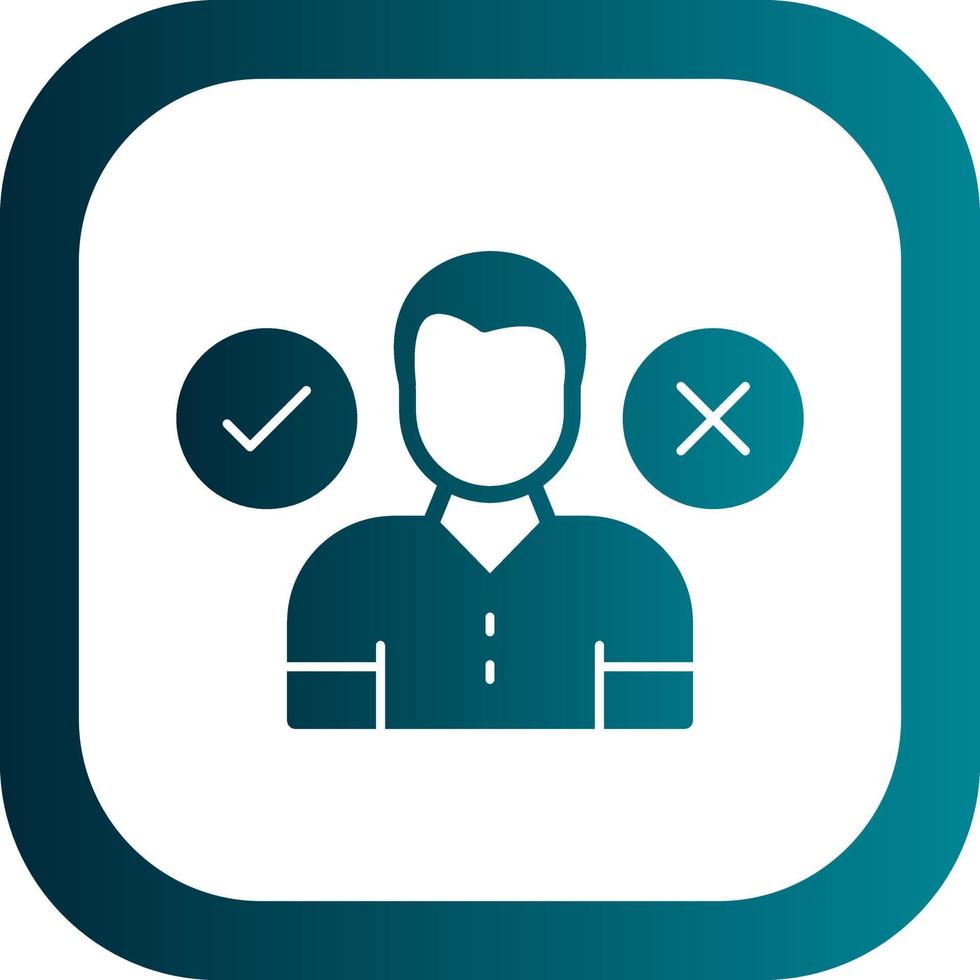 Decision Making Vector Icon Design