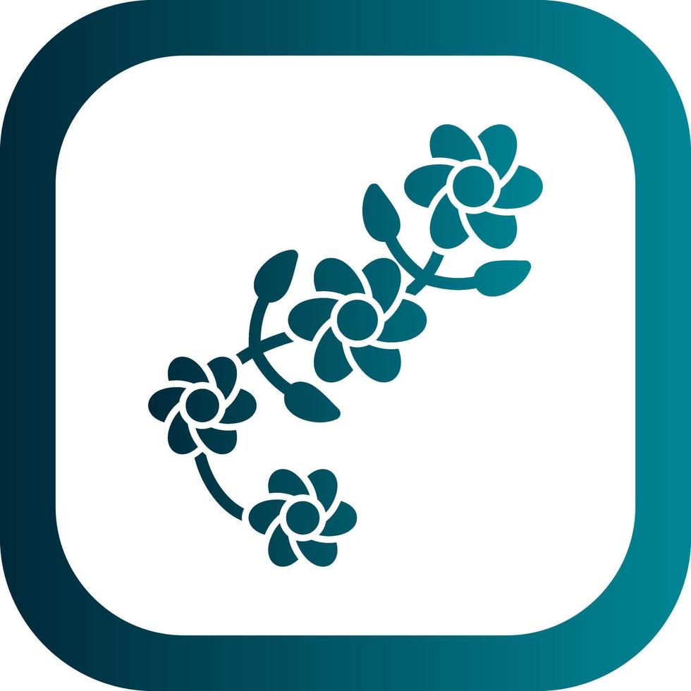 Floral Design Vector Icon Design