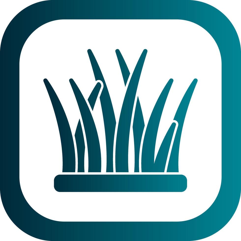 Grass Vector Icon Design
