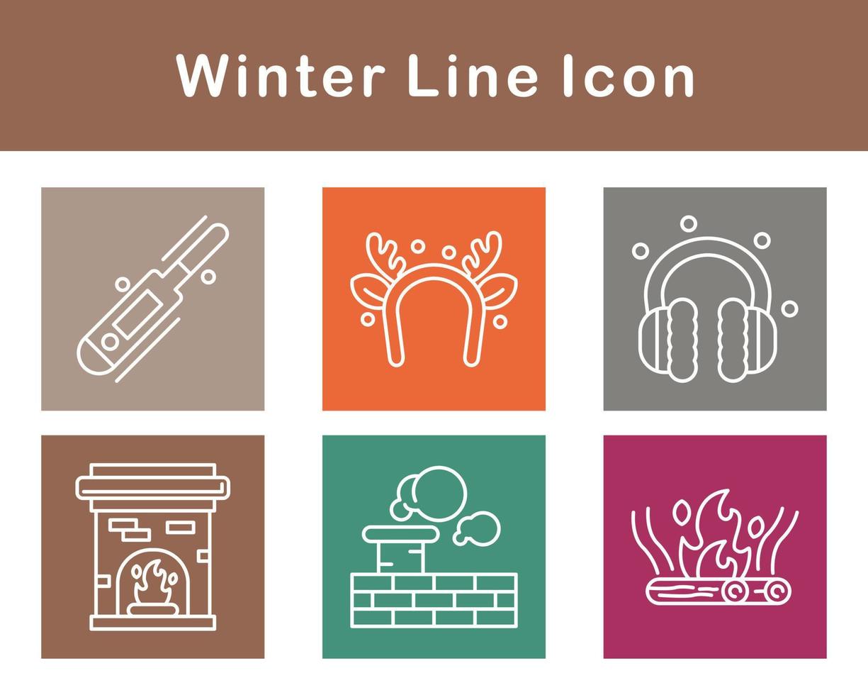 Winter Vector Icon Set