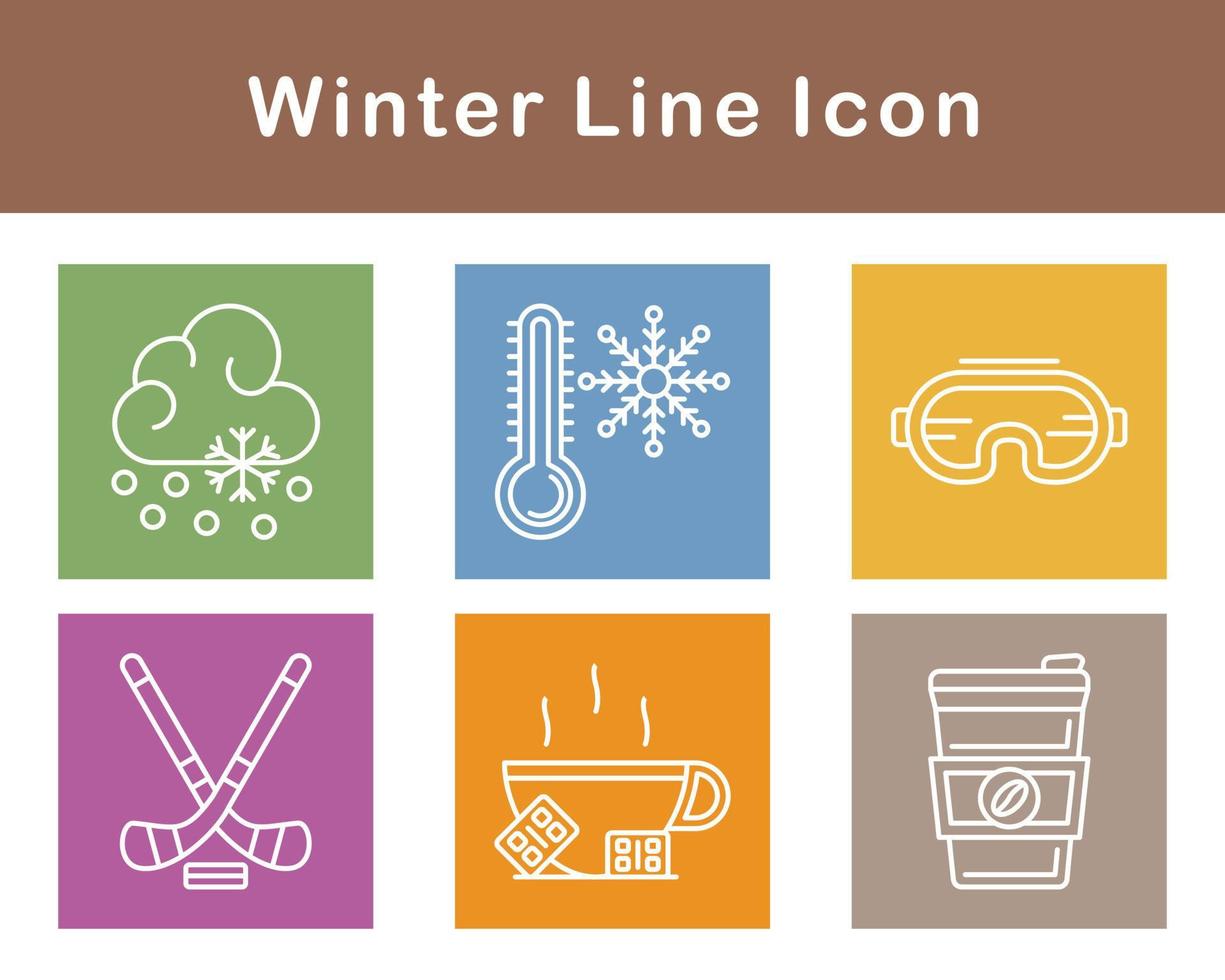 Winter Vector Icon Set