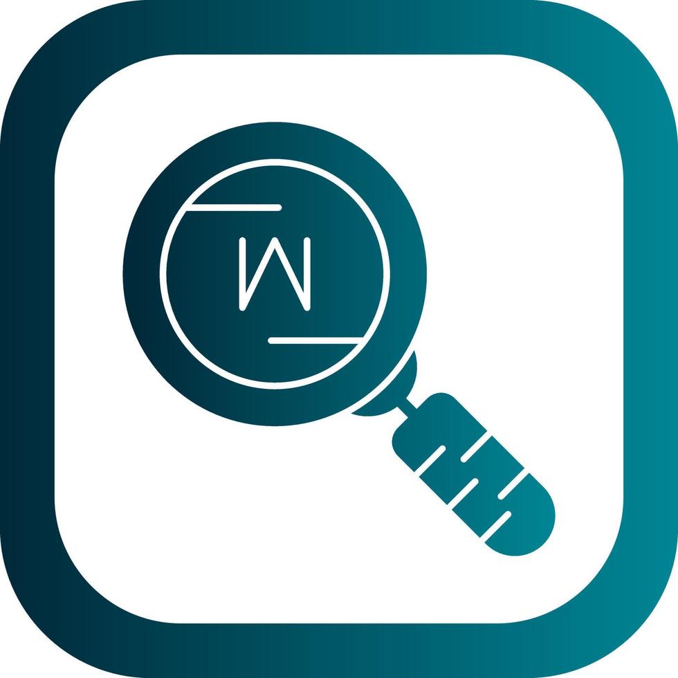 Keywords Vector Icon Design