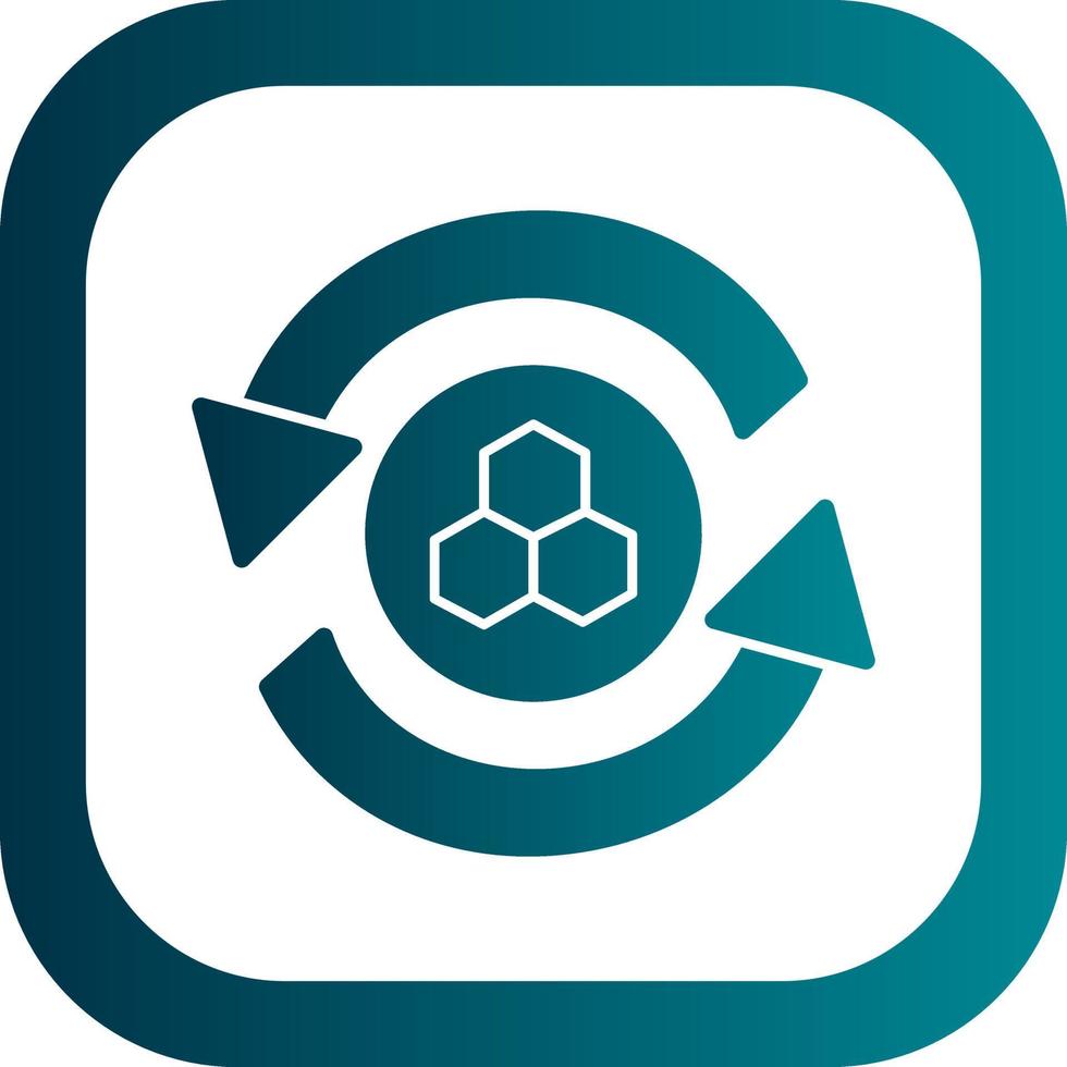 Cell Reprogramming Vector Icon Design