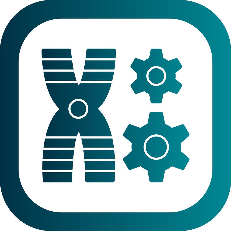 Bioengineering Vector Icon Design