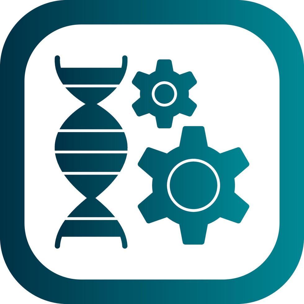 Genetic Engineering Vector Icon Design