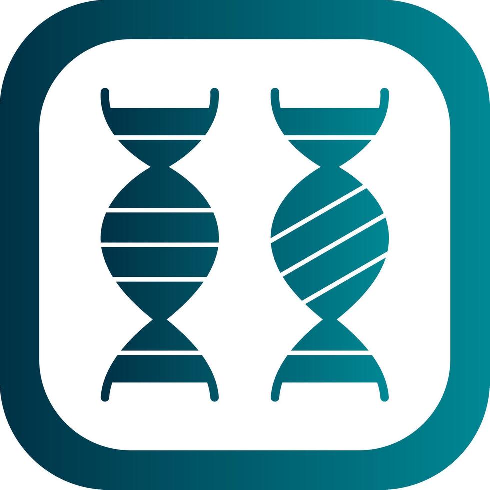 Genetic Comparation Vector Icon Design