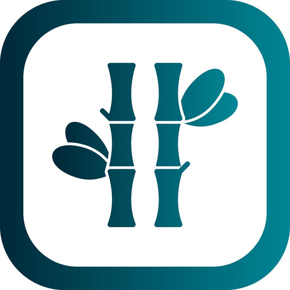 Bamboo Vector Icon Design