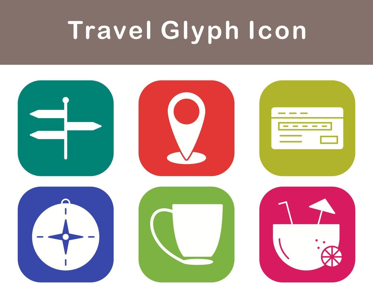 Travel Vector Icon Set