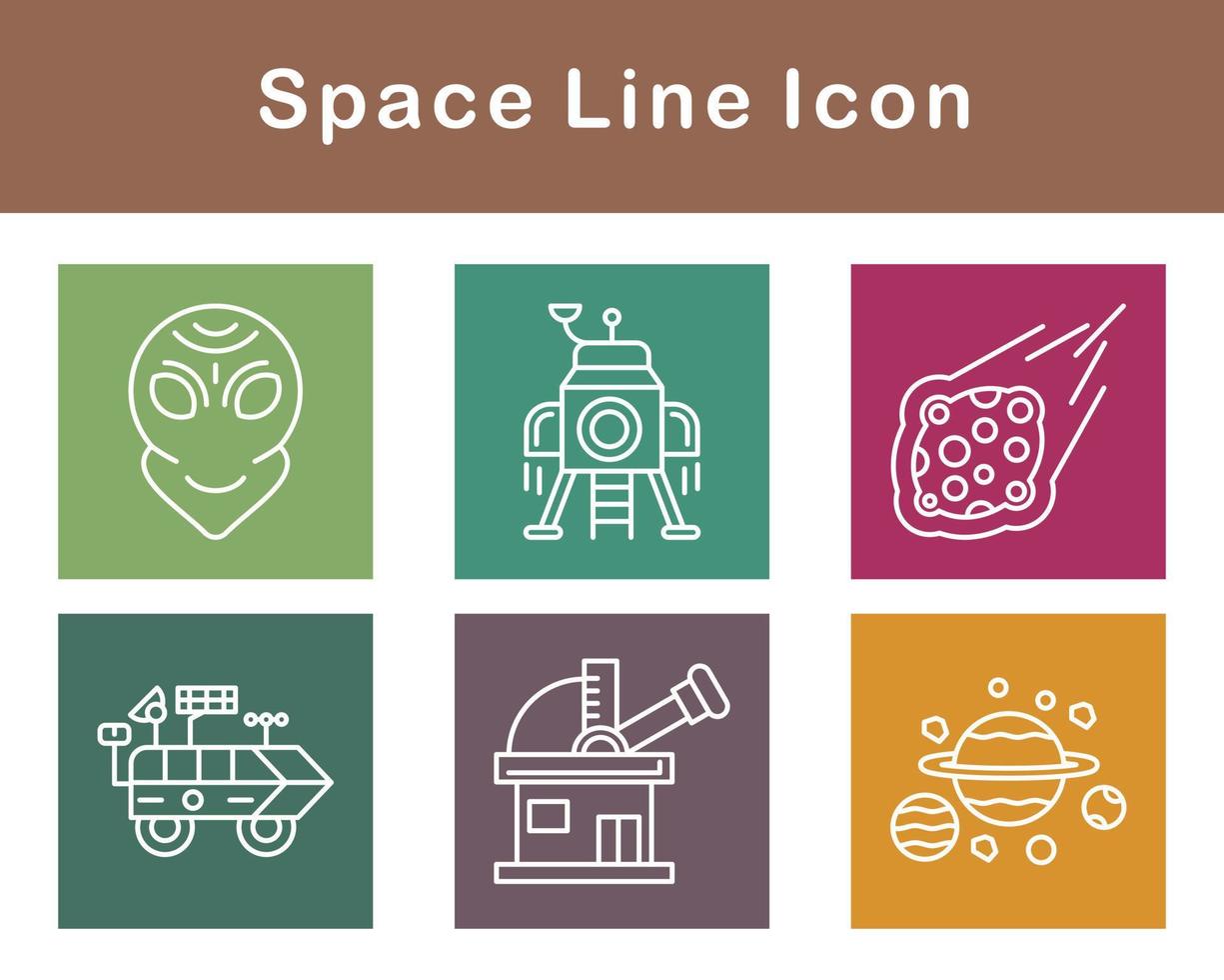 Space Vector Icon Set