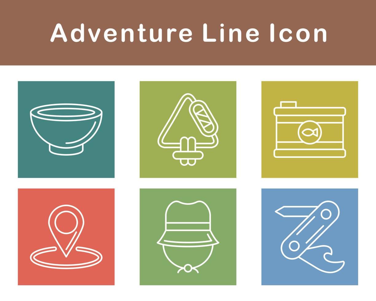 Adventure Vector Icon Set
