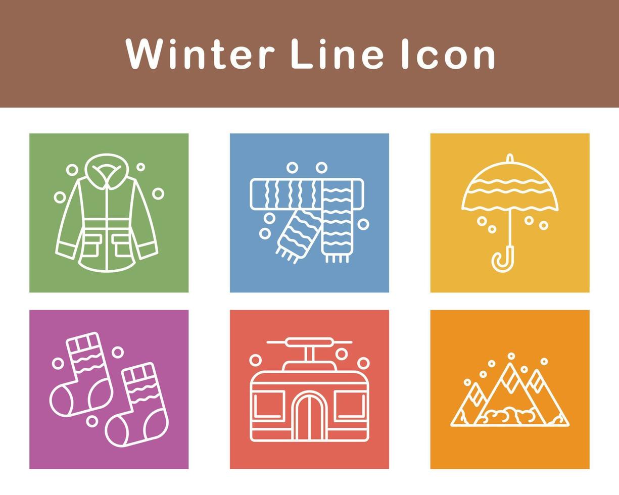 Winter Vector Icon Set