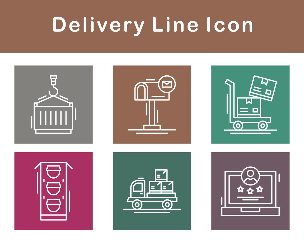 Delivery Vector Icon Set