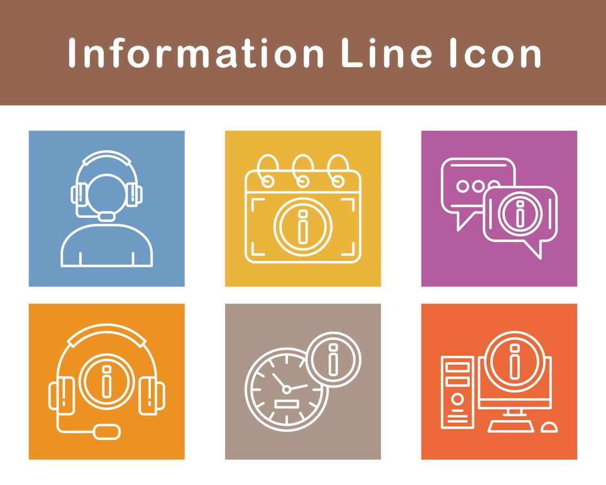 Information Vector Icon Set