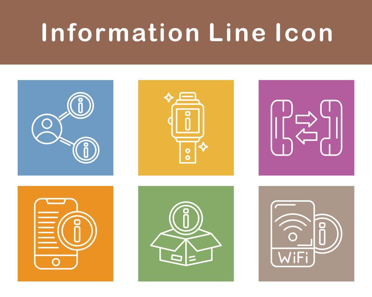Information Vector Icon Set