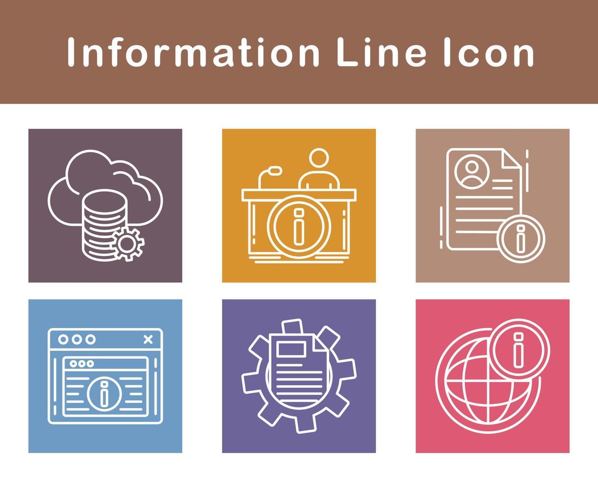 Information Vector Icon Set