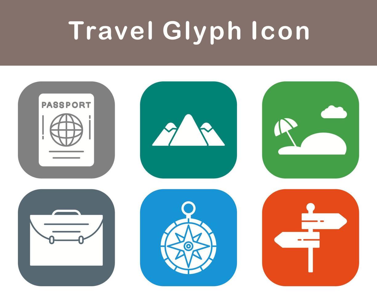 Travel Vector Icon Set