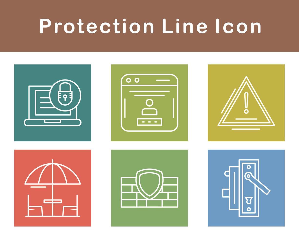 Protection Vector Icon Set