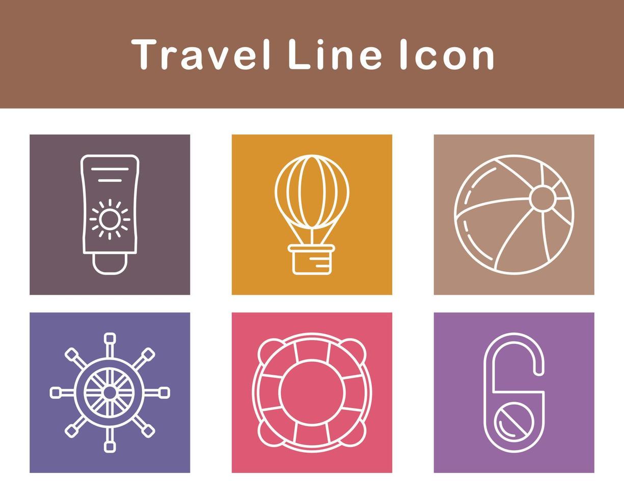 Travel Vector Icon Set