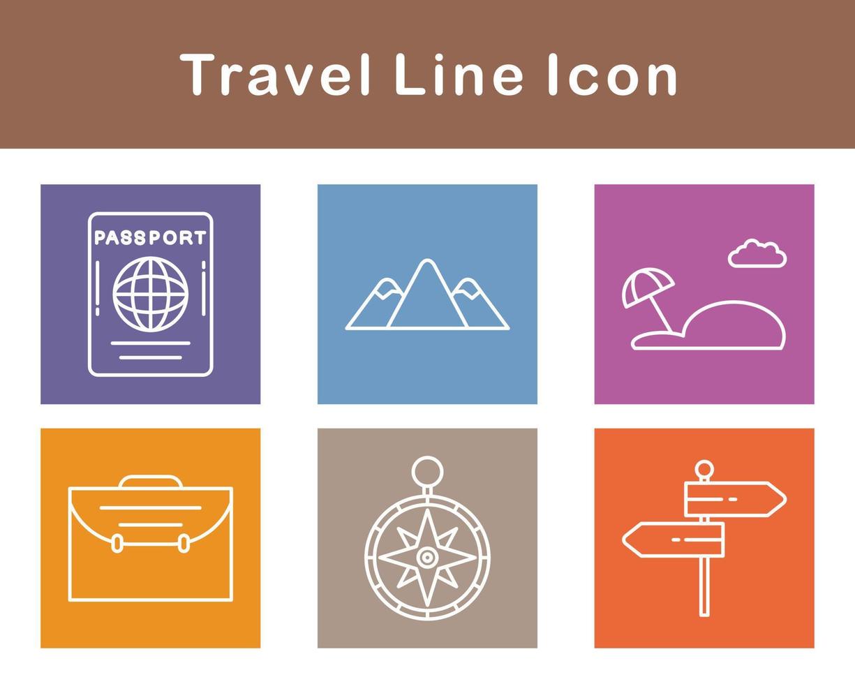 Travel Vector Icon Set