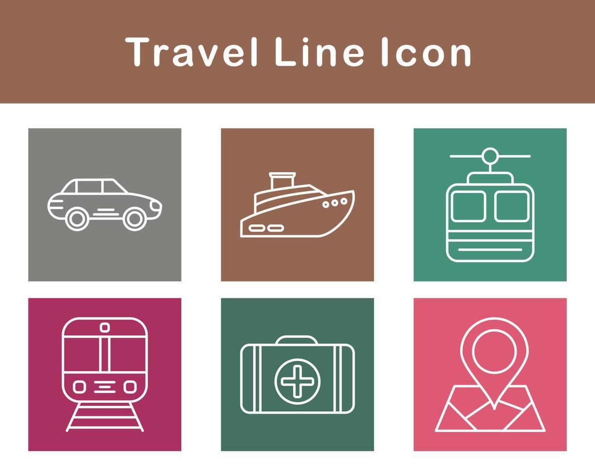 Travel Vector Icon Set